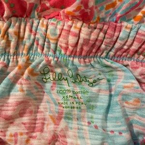 Pulitzer Wiley Ruffle Tube Top